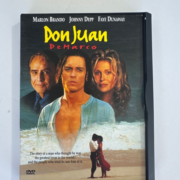Don Juan Demarco (DVD, 1995) Jonny Deep Marlon Brando Fae Duunay - Picture 1 of 5